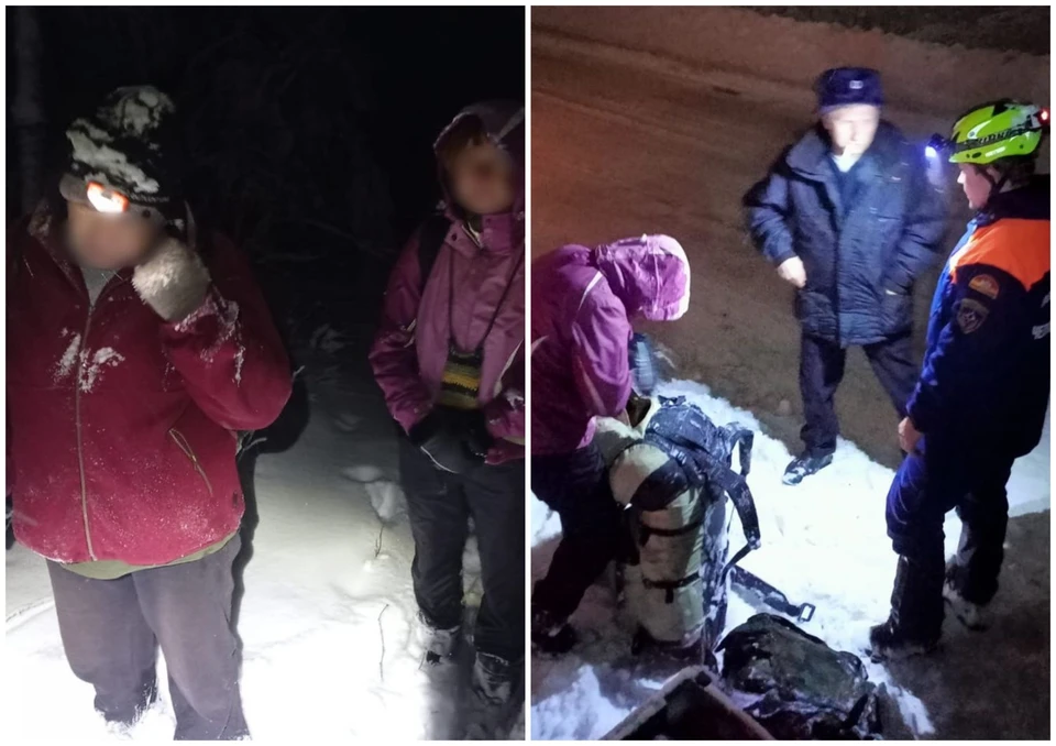Женщины потерялись, пытаясь преодолеть хребет Уреньга. Фото: Поисково-спасательная служба Челябинской области