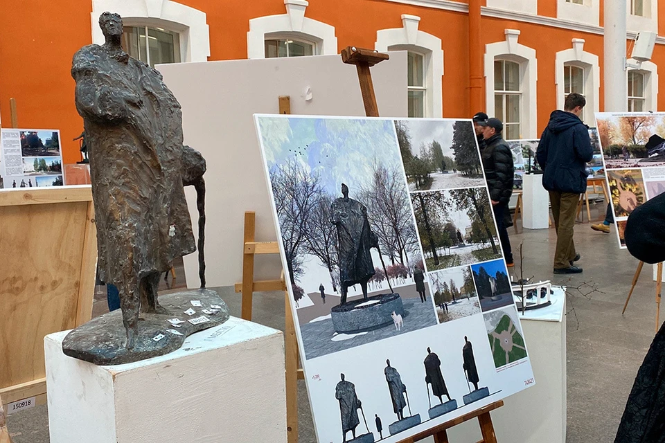 Проект памятника певцу Федору Шаляпину выбрали в Петербурге. Фото: пресс-служба КГА