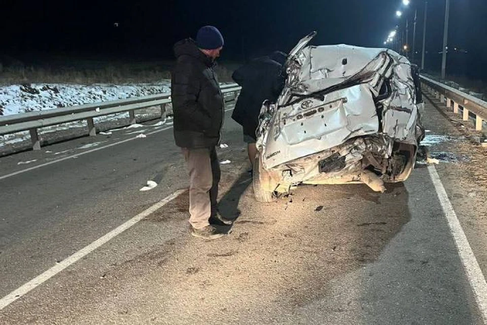 31-летний водитель получил травмы в ДТП в Иркутской области