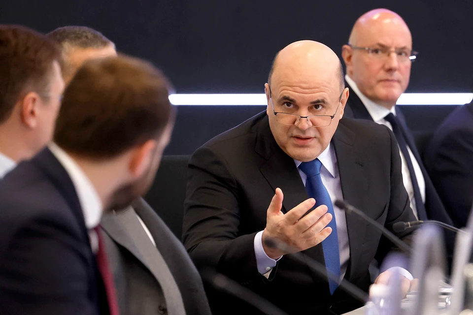 Премьер Михаил Мишустин выступил на стратегической сессии по продовольственной безопасности. Фото: Дмитрий Астахов/POOL/ТАСС