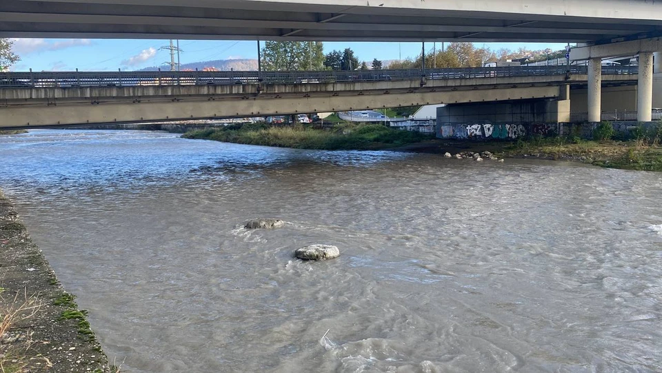 Подъем уровня рек ожидается в Сочи