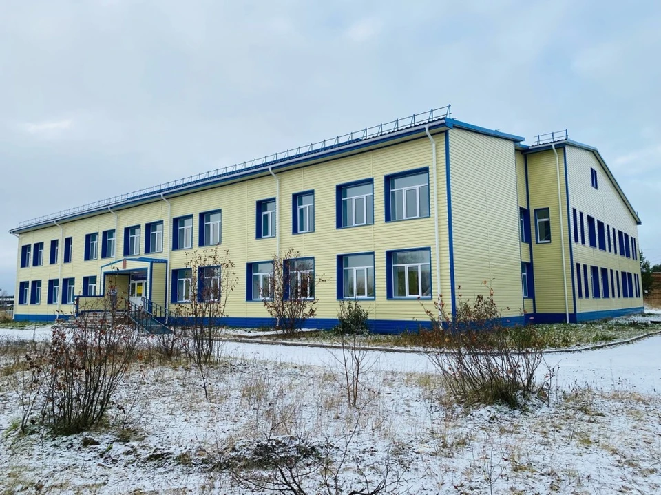 В Коми после капремонта открыли обновленную школу. Фото со страницы Натальи Якимовой в соцсети «ВКонтакте»