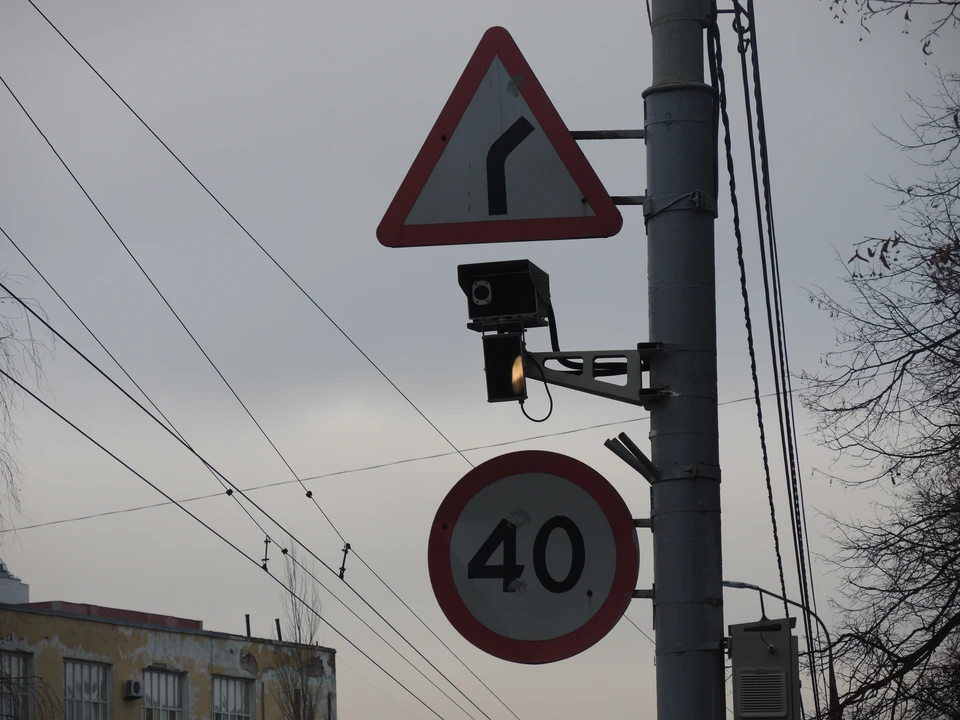 Умная камера на улице Мира во Владимире.