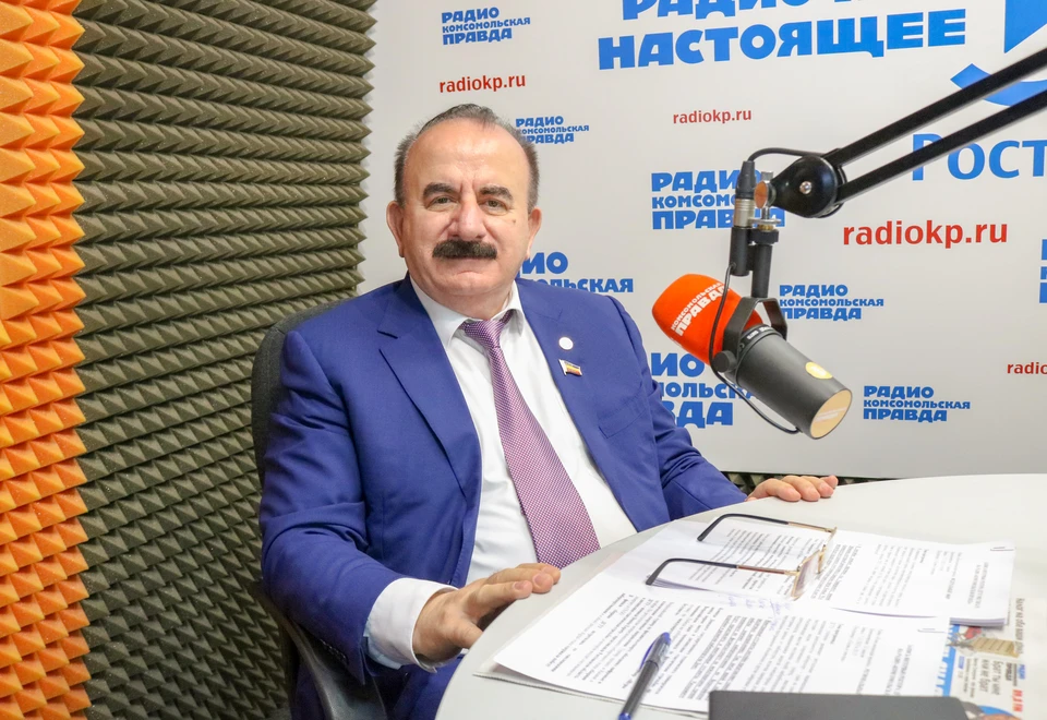 Бесарион Месхи, ректор ДГТУ, в студии радио «Комсомольская правда - Ростов».