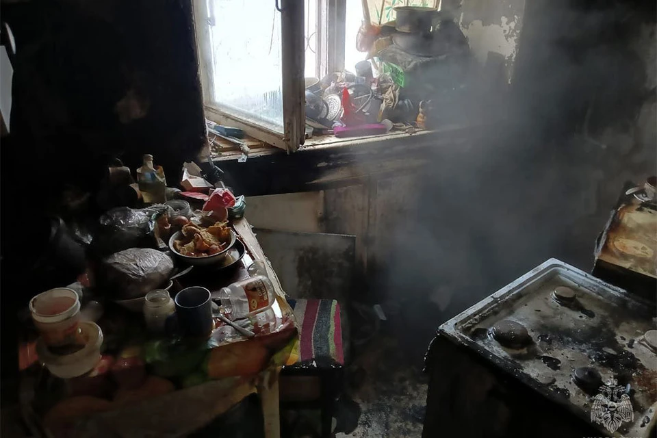 В доме на ул. Молодежная в Воткинске произошел пожар
