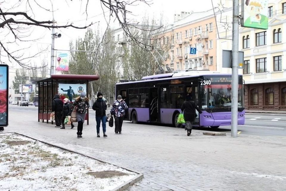 28 ноября в Донецке столбики термометров покажут -2 до +4 градусов