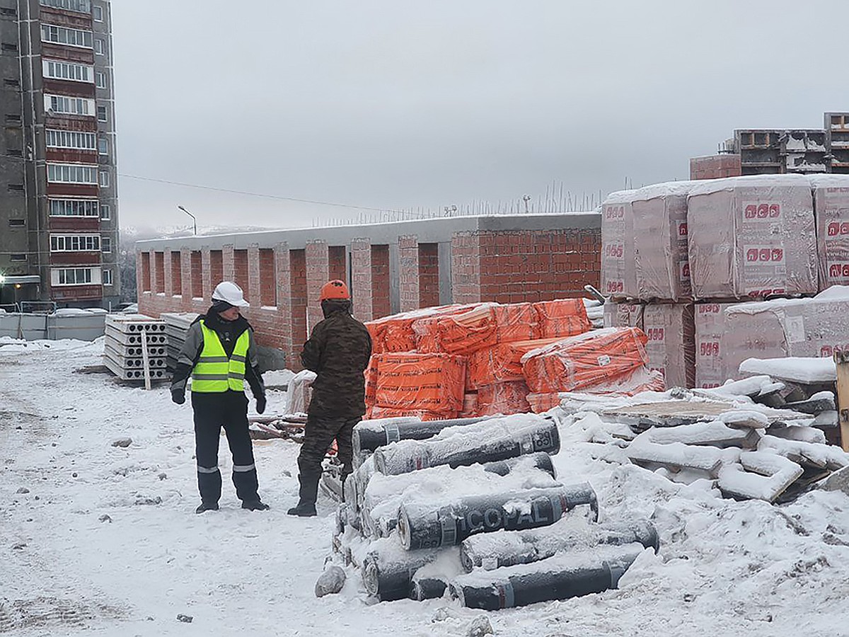 Новоселье не за горами. В Мурманске в 2024 году достроят дом для  детей-сирот и жильцов аварийных «деревяшек» - KP.RU