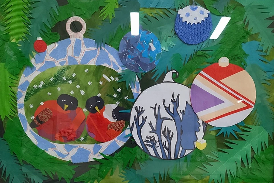 Одна из работ для конкурса «Зимние сказки».
