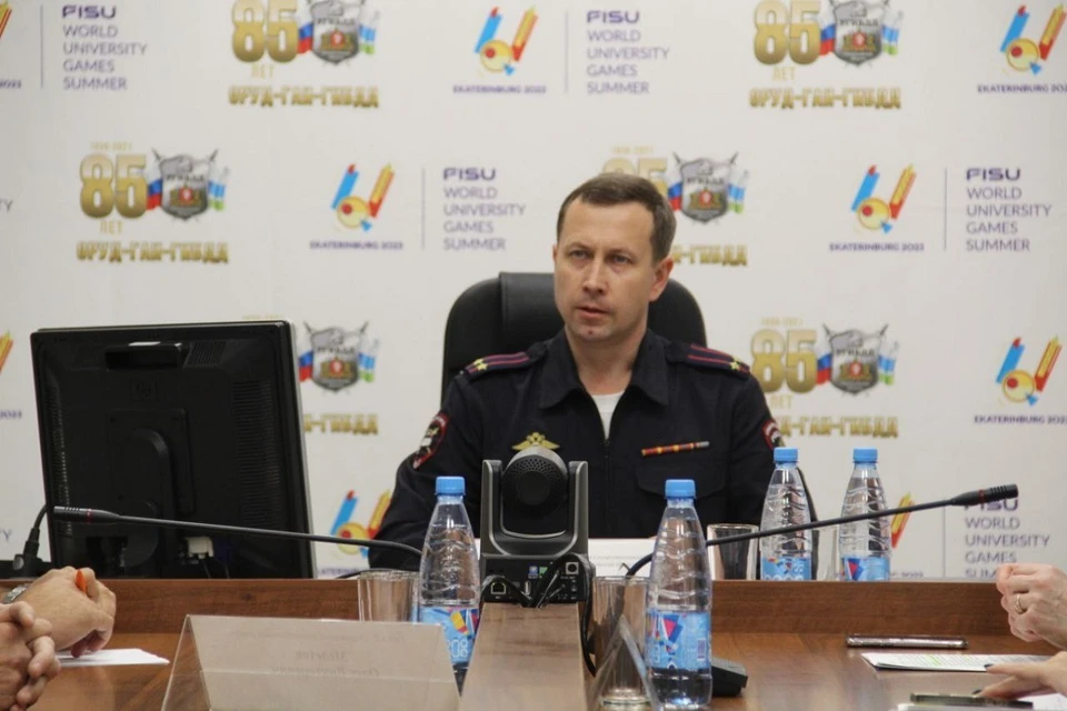 Временно исполняющий обязанности начальника УГИБДД по Свердловской области Дмитрий Кузнецов. Фото: отделение пропаганды ГИБДД Свердловской области