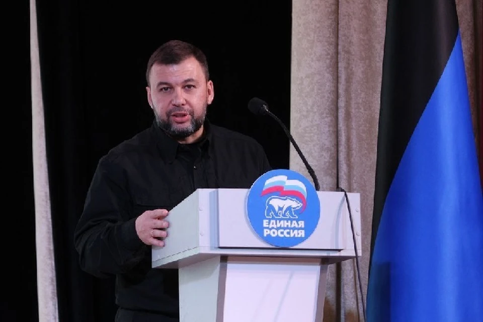 По словам Пушилина. прошедший год получился знаковым для жителей ДНР. Фото: ТГ/Пушилин
