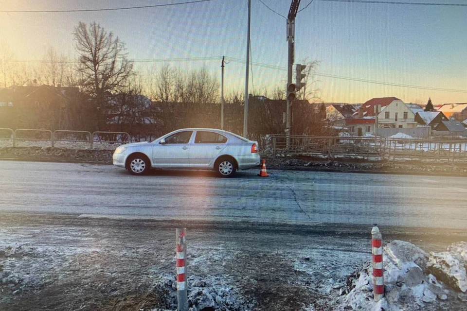 Пострадавшую женщину госпитализировали с места ДТП.