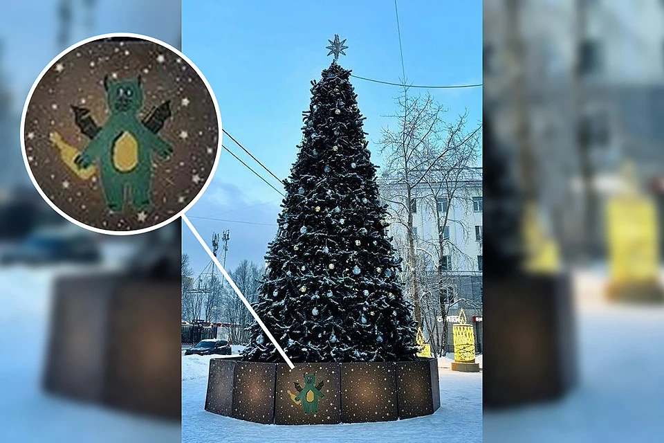 Мурманск уже украсили к Новому году, праздник пришел во все округа. Фото: Яркий Мурманск / vk.com/bright_murmansk