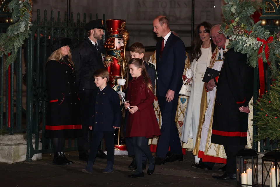Детей принца Уильяма и Кейт Миддлтон поймали на постыдной выходке в церкви