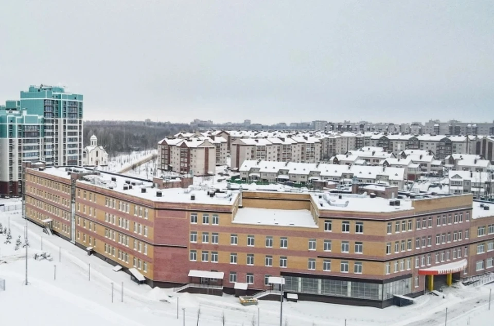В Смоленске завершили строительство школы в Соловьиной роще. Фото: микрорайон Соловьиная роща.