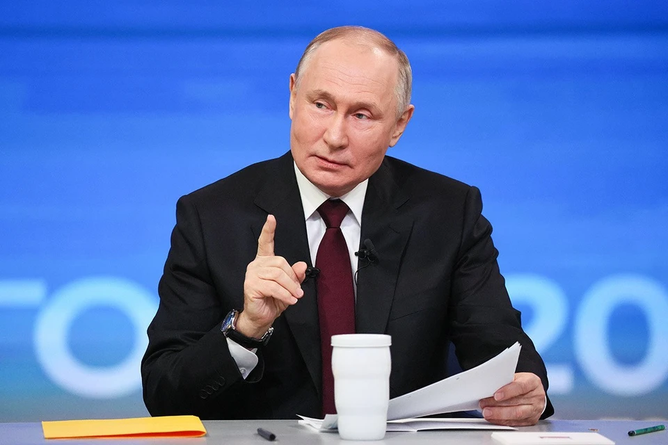 Президент РФ Владимир Путин. Фото: Сергей Бобылев/ТАСС