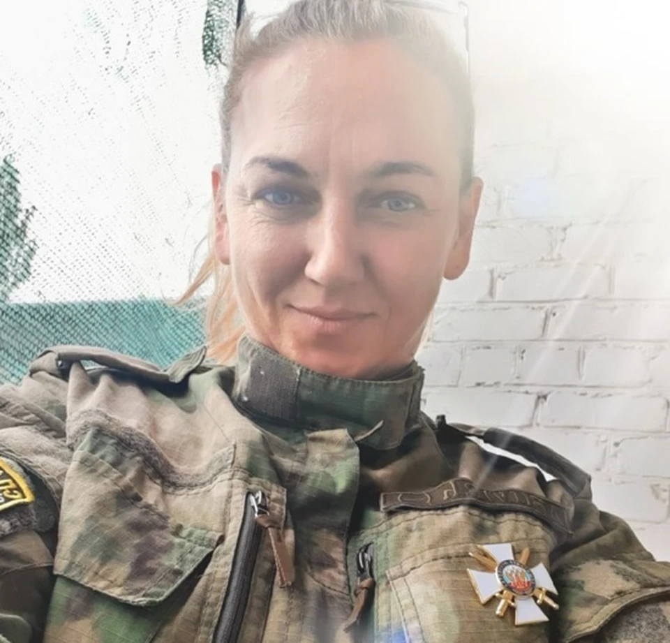 В мае 2022 года Юлия Берёза добровольцем отправилась на СВО. Фото - телеграм-канал "Союз Добровольцев Донбасса"