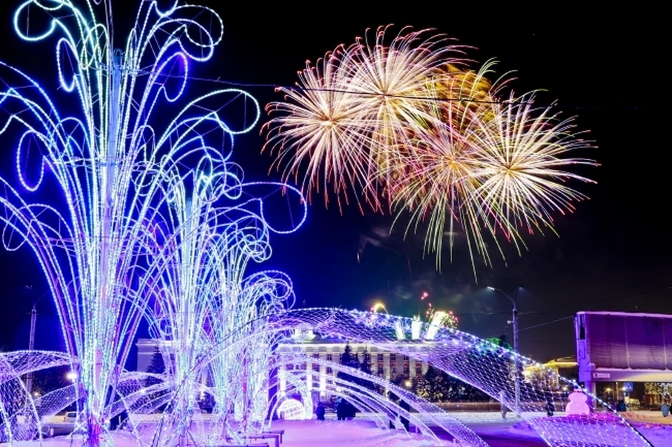 Площадки для запуска салюта выбрали в Биробиджане