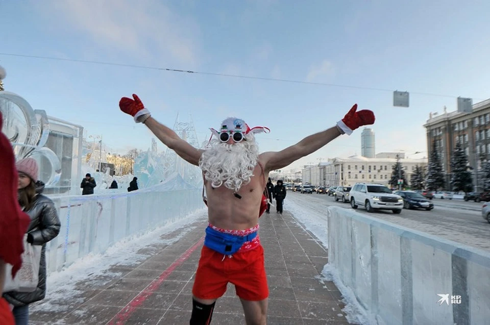 Забег пройдет в центре Екатеринбурга 30 декабря