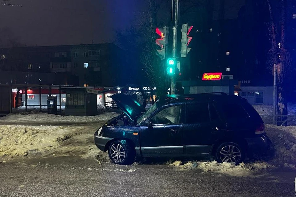 За сутки в Липецкой области в авариях пострадали пешеход, водитель и пассажир