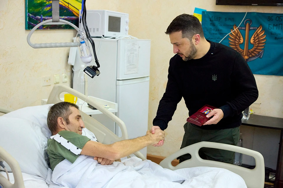 На Украине инвалиды после ранений опять встанут в строй.