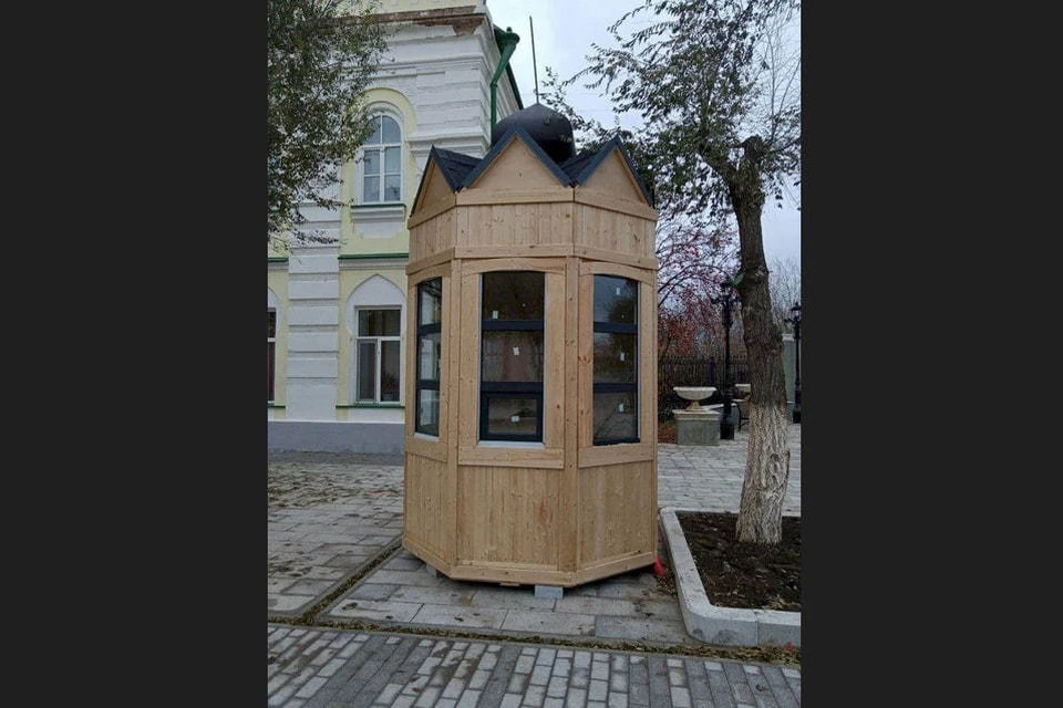 Новые ларьки на ул. Советской. Фото: ТГ-канал Андрея Лысенко