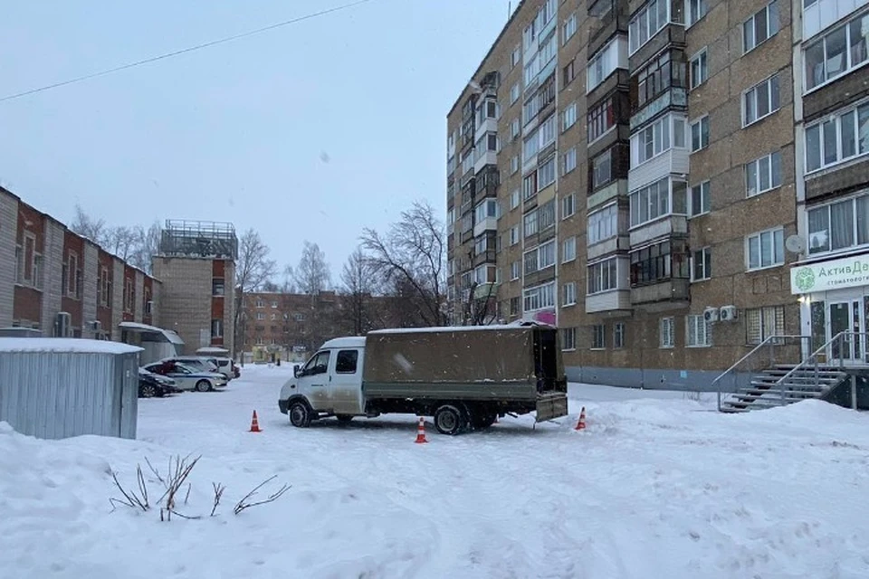 Место аварии. Фото: Госавтоинспекция Удмуртии