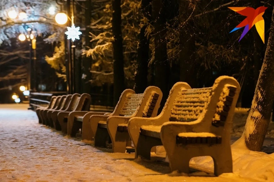 Ижевск встретит Новый год во время снегопада