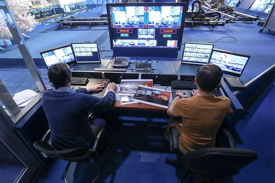 Оператор TVCOM в Казахстане убрал из сетки вещания ряд российских телеканалов. Фото: Вячеслав Прокофьев/ТАСС