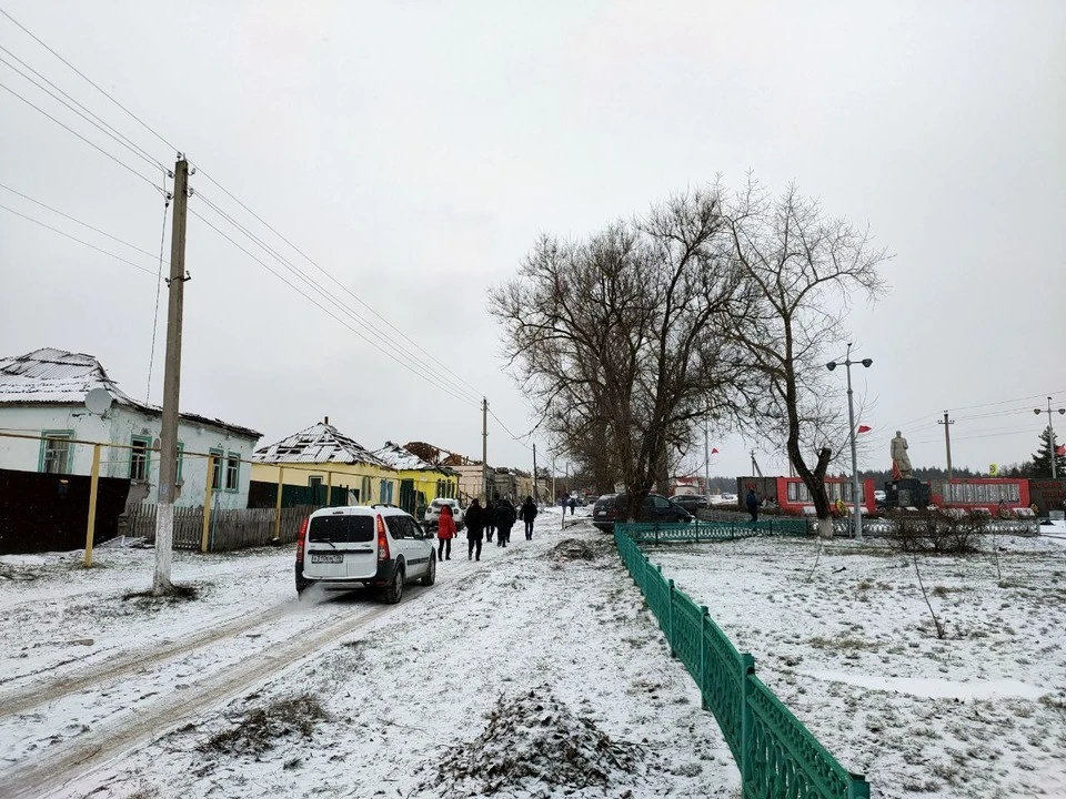 Одна из улиц Петропавловки после ЧП.