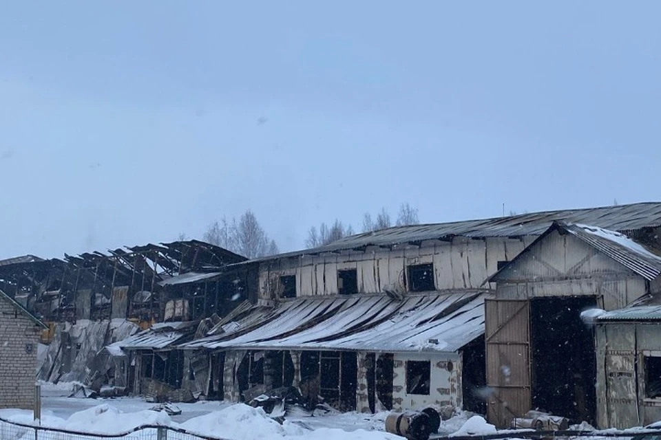 Администрация Гаврилов-Яма прокомментировала пожар на гончарном заводе. ФОТО: администрация Гаврилов-Яма