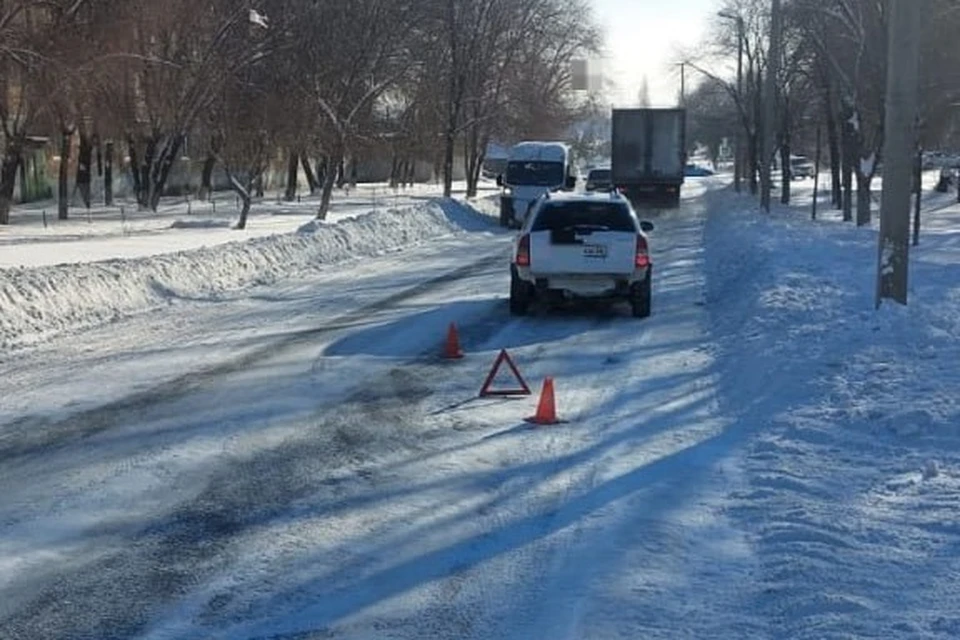 Сбитую женщину госпитализировали в одну из больниц города