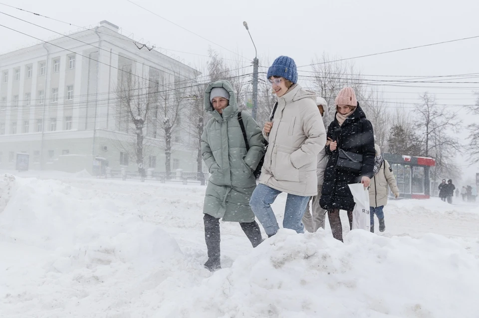 В декабре на Челябинск обрушился снегопад рекордной силы