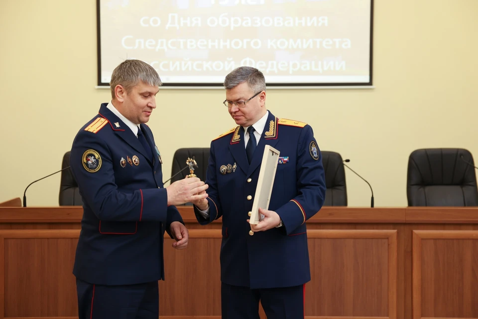Ульяновские следователи отметили 13-летие со дня образования Следкома РФ | ФОТО: СУ СК России по Ульяновской области