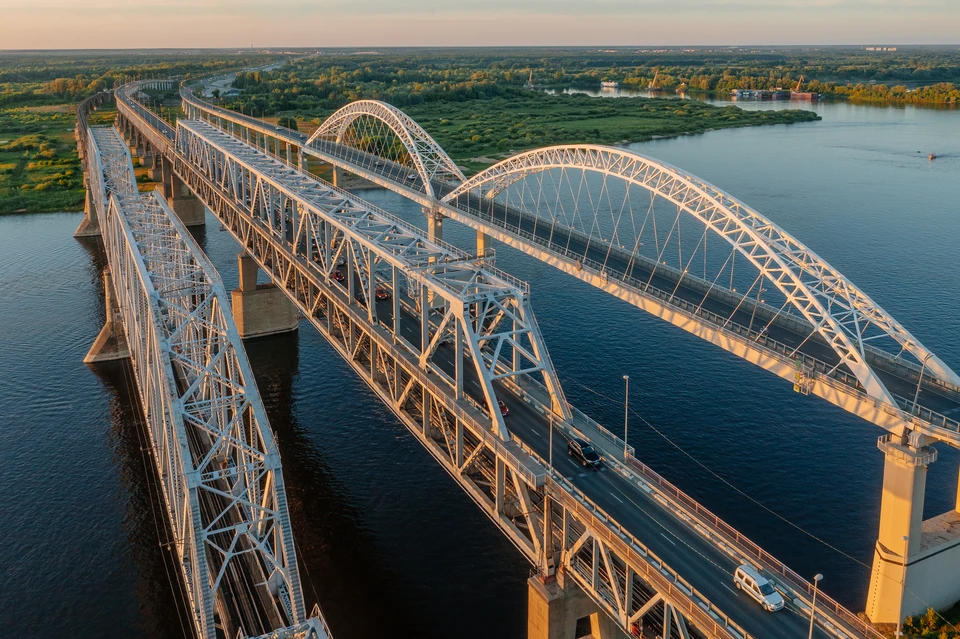 На Борском мосту включат реверс на время ремонта.