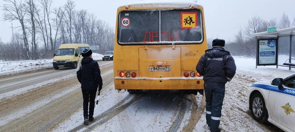 14 автобусов занимались перевозкой пассажиров с нарушениями в Тульской области