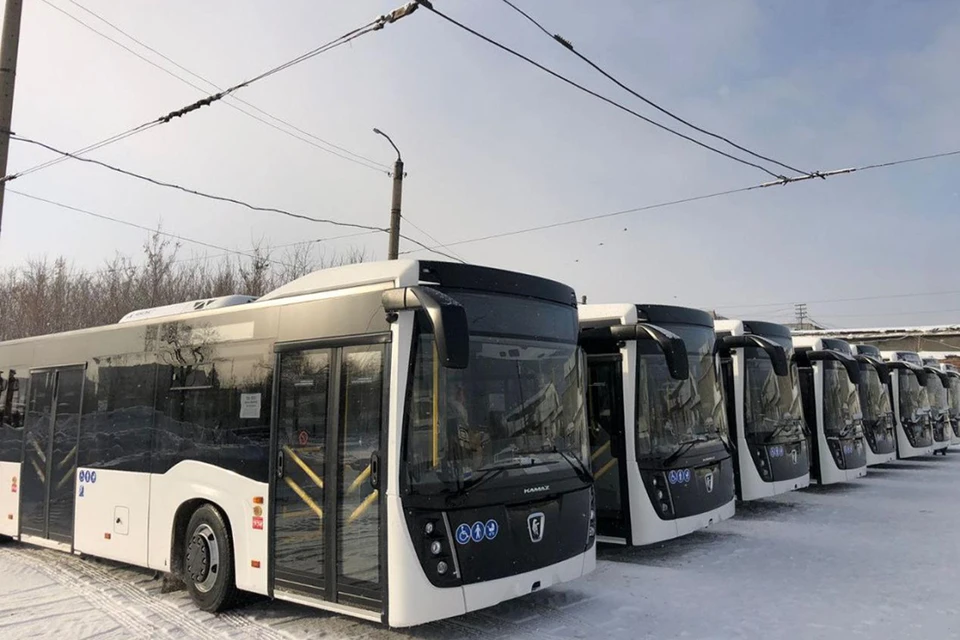 Новые автобусы для Барнаула