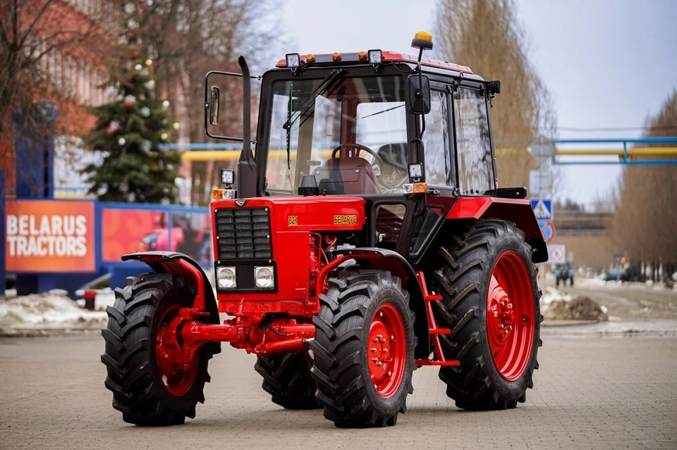 Трактор Belarus больше не будут синими. Фото: МТЗ.