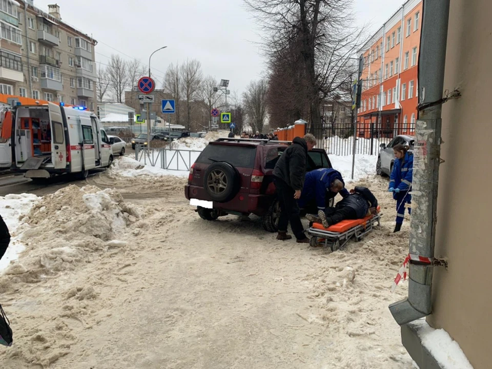80-летнюю старушку сбила иномарка на улице Бабушкина в Рязани.
