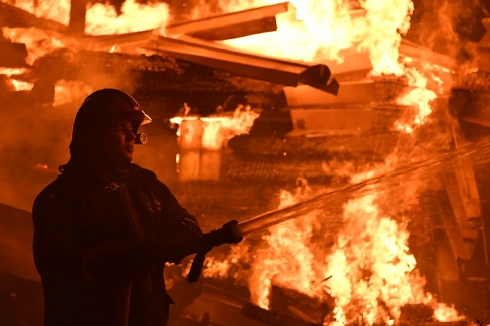 В Шолоховском районе во время пожара погиб местный житель