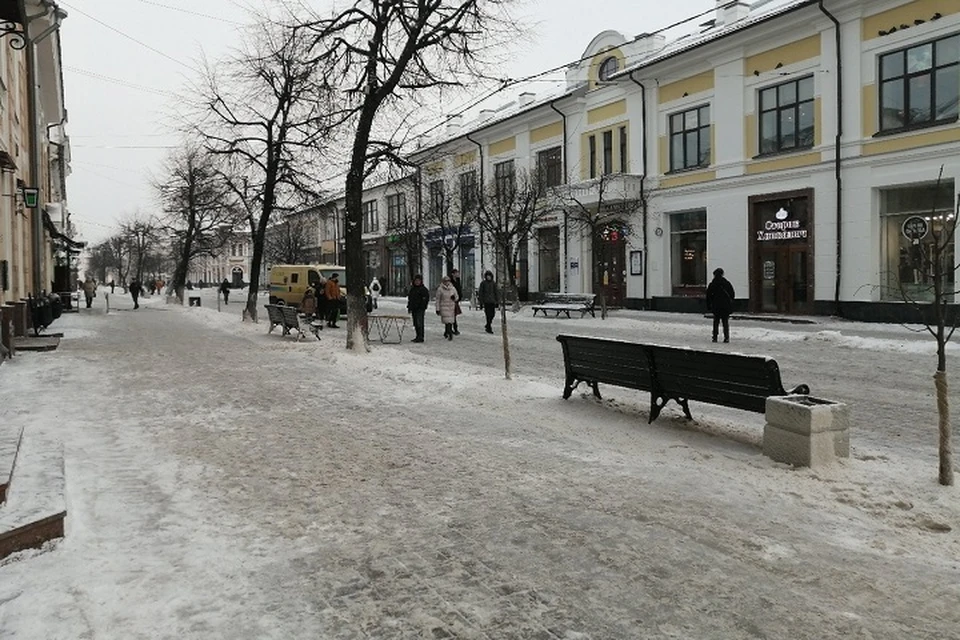 Шесть улиц в центре Ярославле сделают пешеходными.