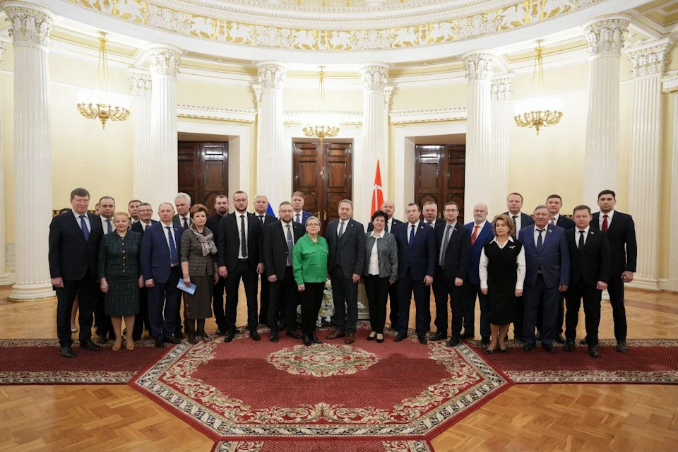 Парламенты Санкт-Петербургской и Херсонской областей договорились о сотрудничестве Фото: ТГ-канал Александра Малькевича