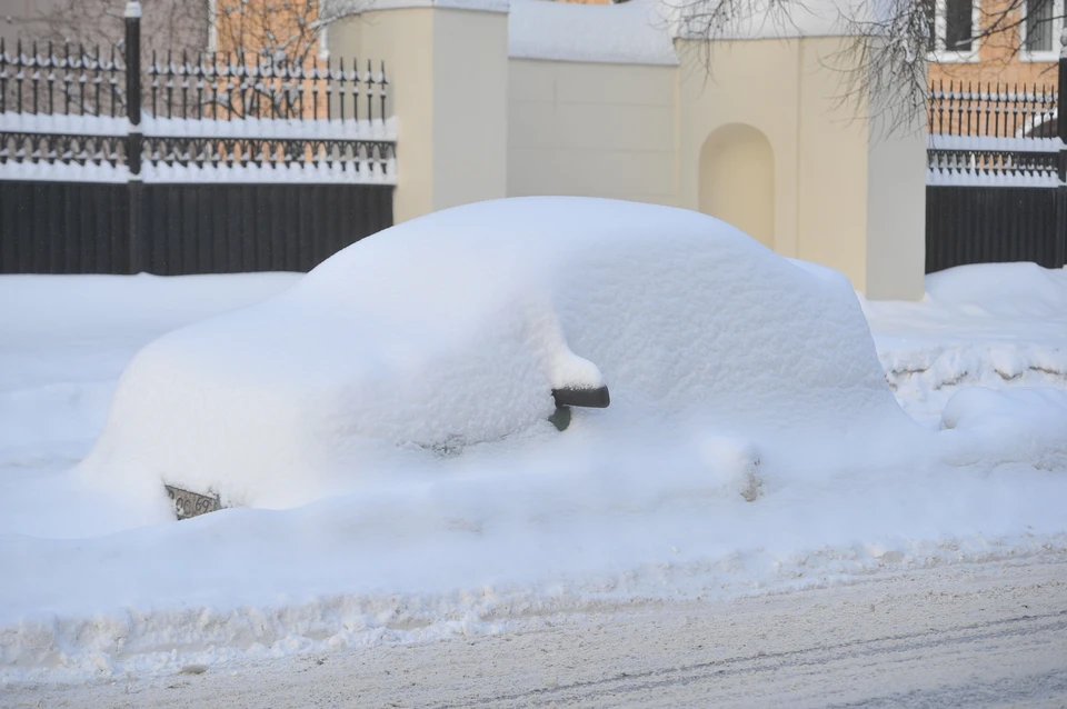 В Ульяновске зарегистрировано 200% от зимней нормы снега