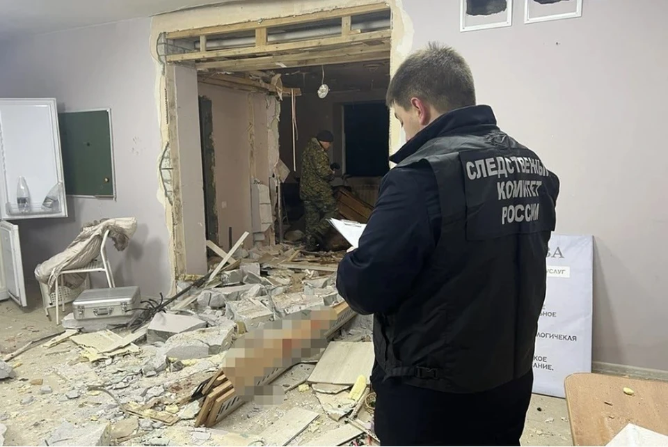 Три Росгвардейца ранены при взрыве в доме мужчины, устроившего взрыв в Элисте Фото: СК республики Калмыкия