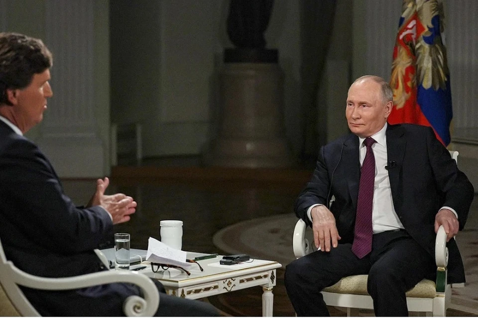 Песков раскрыл, почему Карлсон не задавал Путину “острых вопросов”