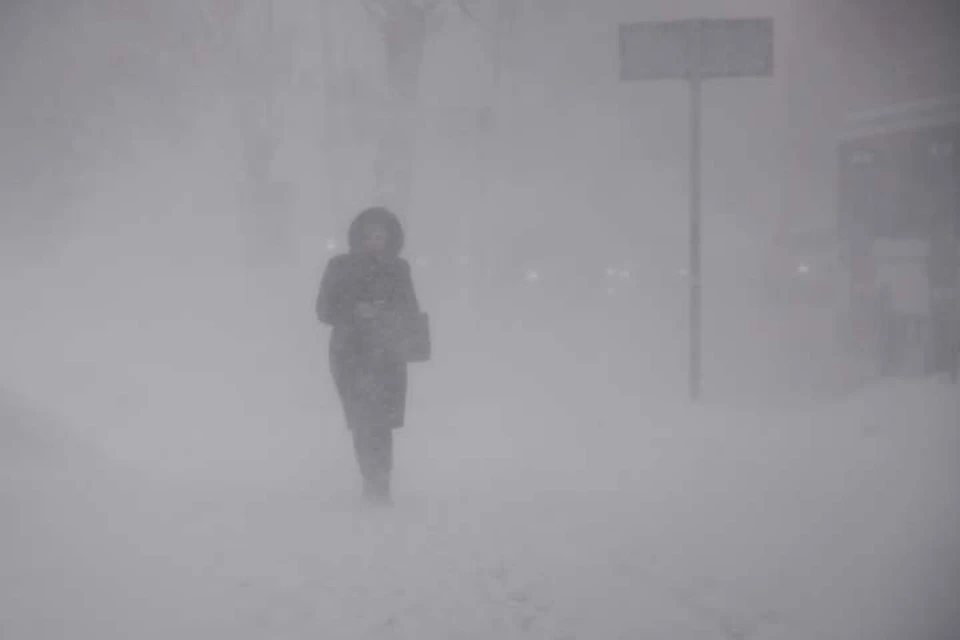 Половина месячной нормы снега выпала в Иркутске 12 февраля