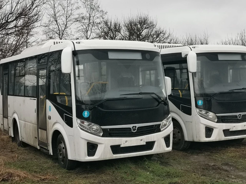 В Херсонской области с 12 февраля запустили автобус от Геническа до Евпатории. ФОТО: минтранс Херсонской области