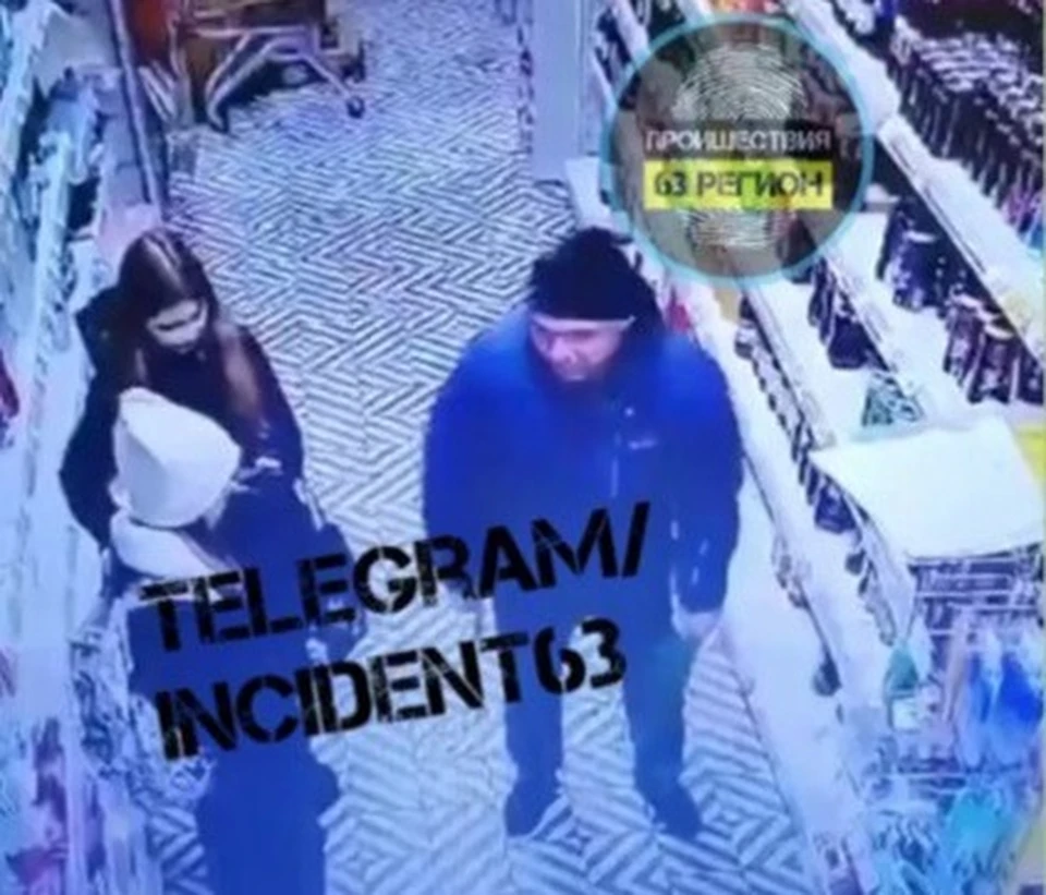 Полицейские уже начали проверку из-за конфликта в самарском магазине / Фото: Telegram/incident63