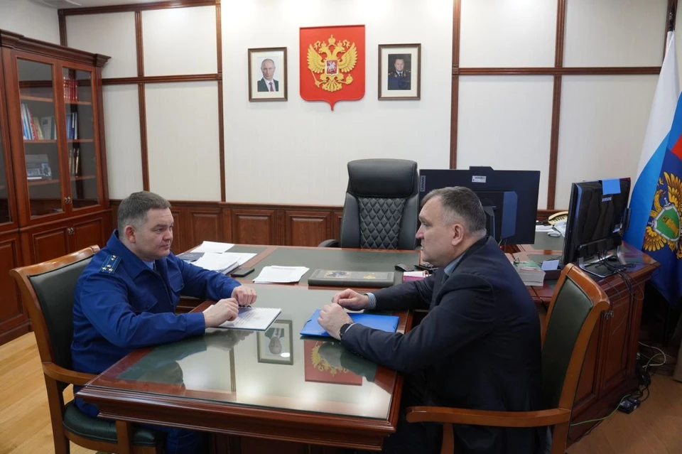 Прокурор Ульяновской области встретился с Уполномоченным по правам человека | ФОТО: прокуратура Ульяновской области