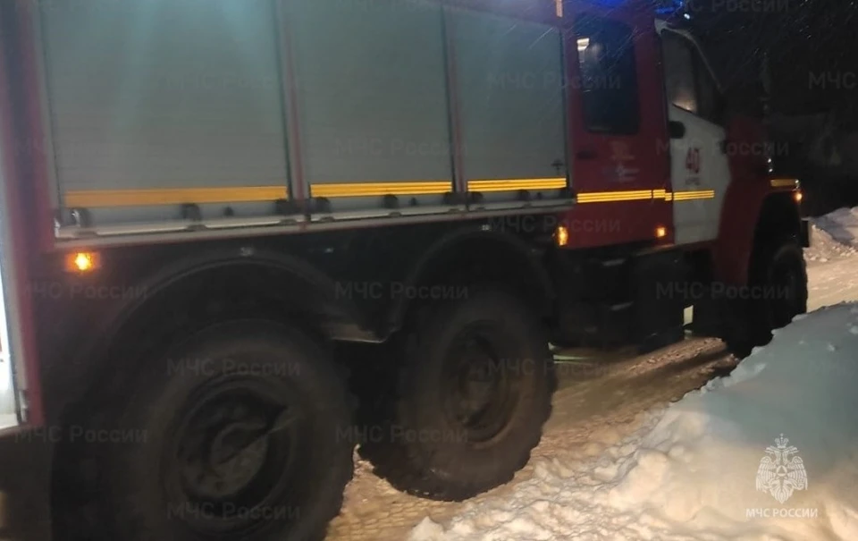 В селе Волое горел жилой дом