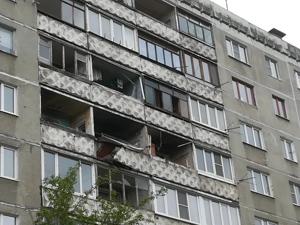 Разрушенный дом могут снести